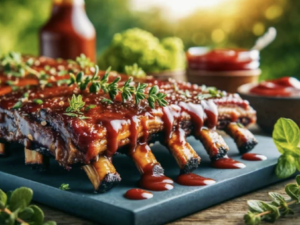 BBQ ir maisto paviljonas